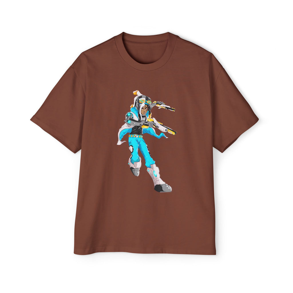 Oversized Graphic Tee — Aaron Ayuta - Character Print