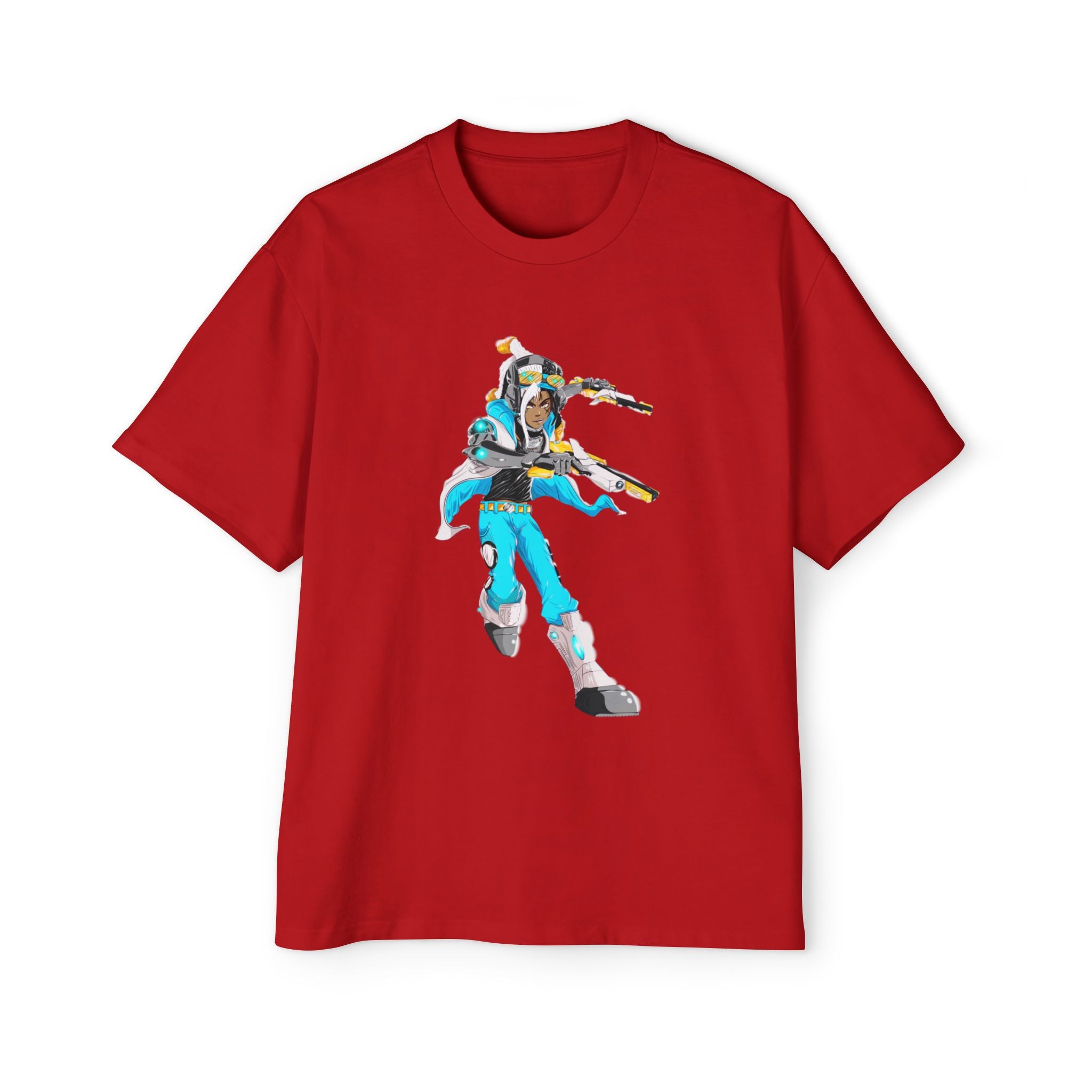 Oversized Graphic Tee — Aaron Ayuta - Character Print