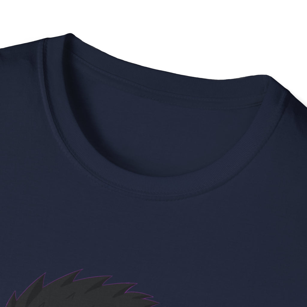 Sycho Syndicate - Agro - T-Shirt — Dark Hero Portrait with Fire Accent