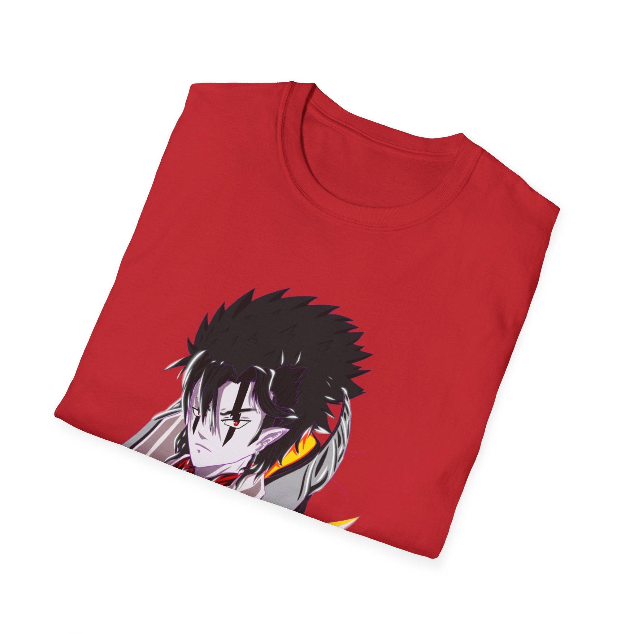 Sycho Syndicate - Agro - T-Shirt — Dark Hero Portrait with Fire Accent
