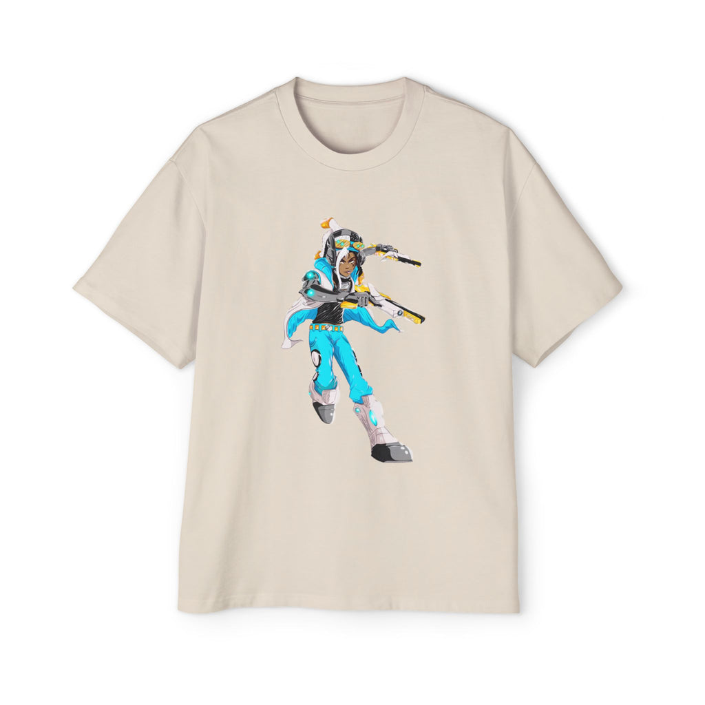Oversized Graphic Tee — Aaron Ayuta - Character Print