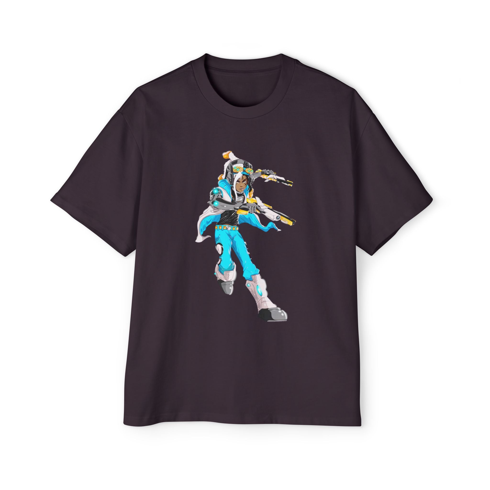 Oversized Graphic Tee — Aaron Ayuta - Character Print