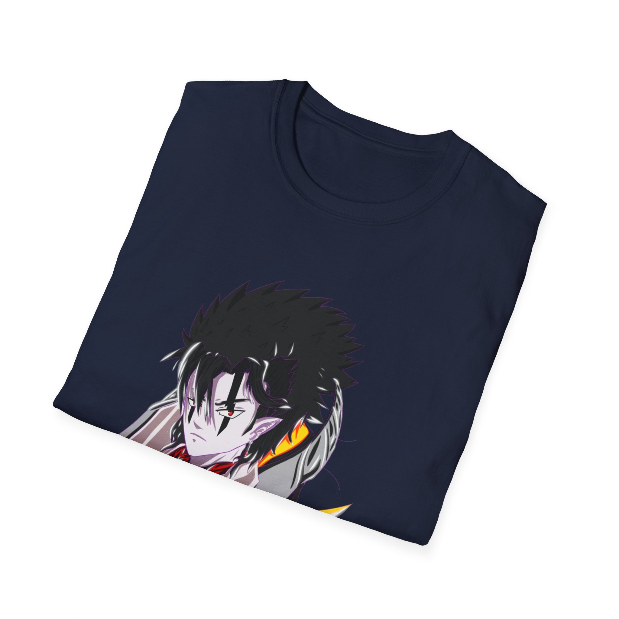Sycho Syndicate - Agro - T-Shirt — Dark Hero Portrait with Fire Accent