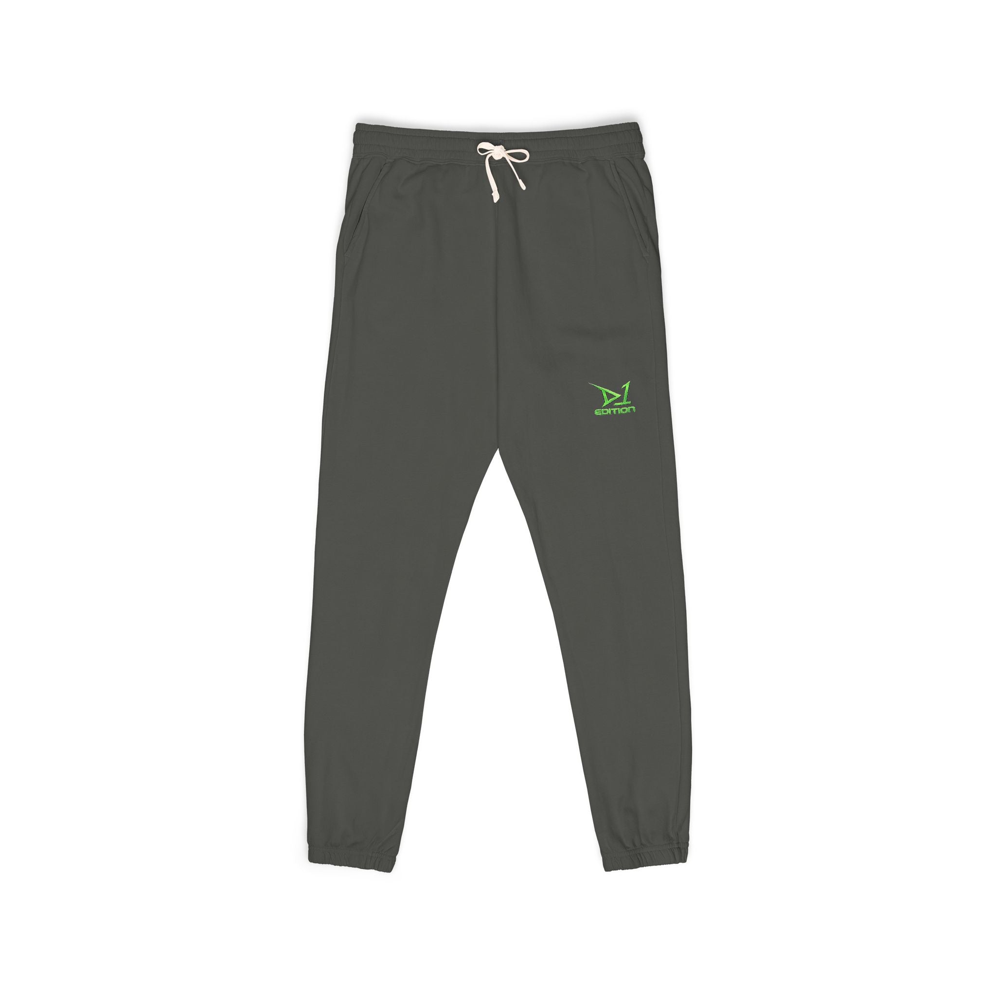 D1 Edition Joggers — Garment-Dyed Fleece Sweatpants