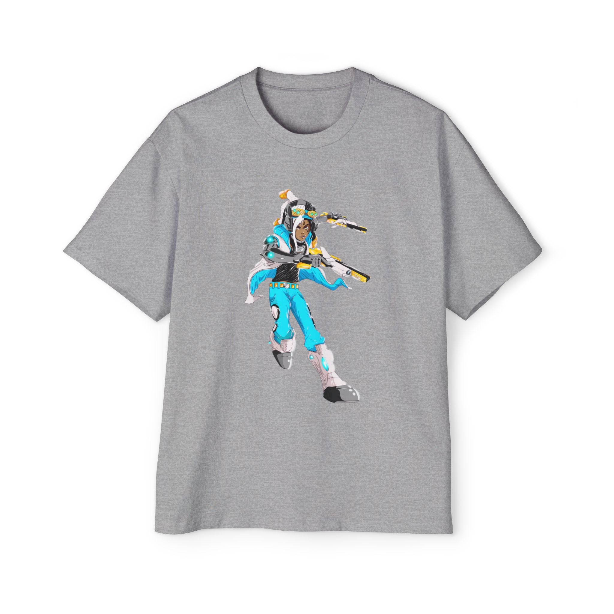 Oversized Graphic Tee — Aaron Ayuta - Character Print