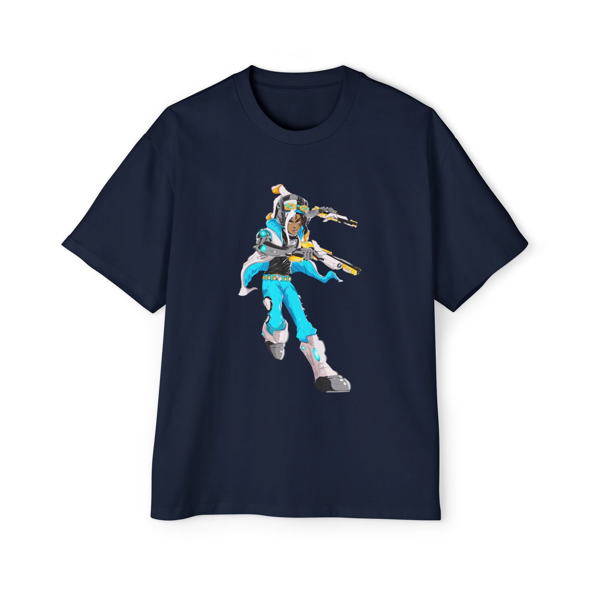 Oversized Graphic Tee — Aaron Ayuta - Character Print