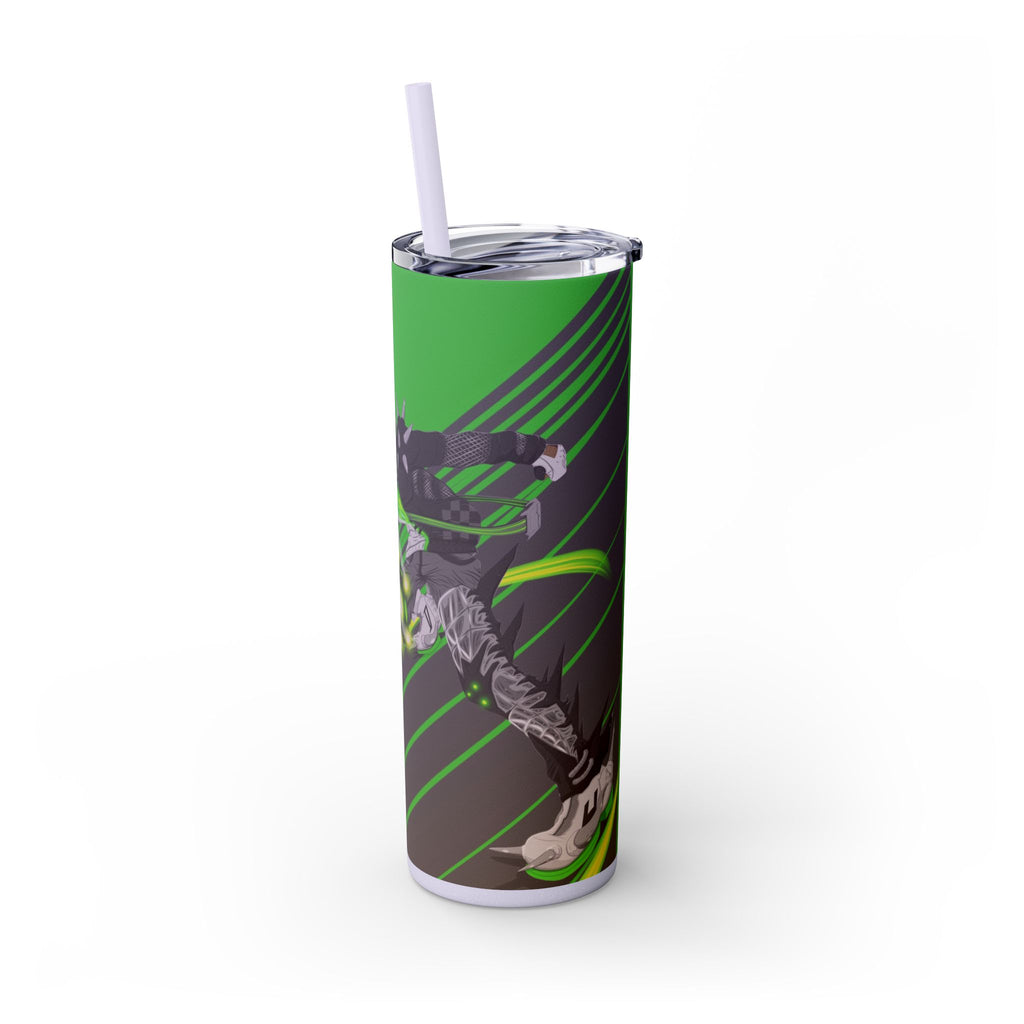DayOne Character - Skinny Tumbler with Straw, 20oz