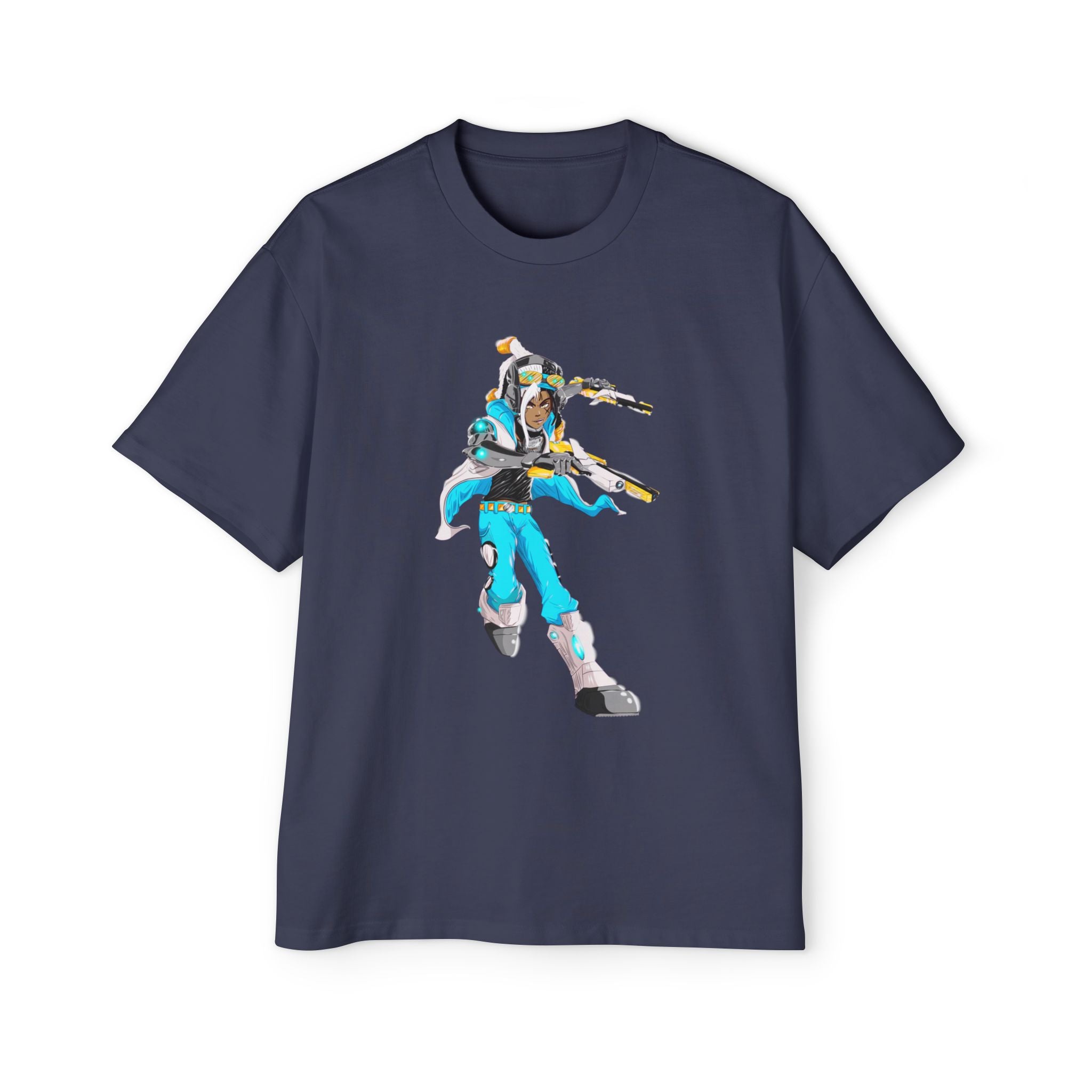 Oversized Graphic Tee — Aaron Ayuta - Character Print