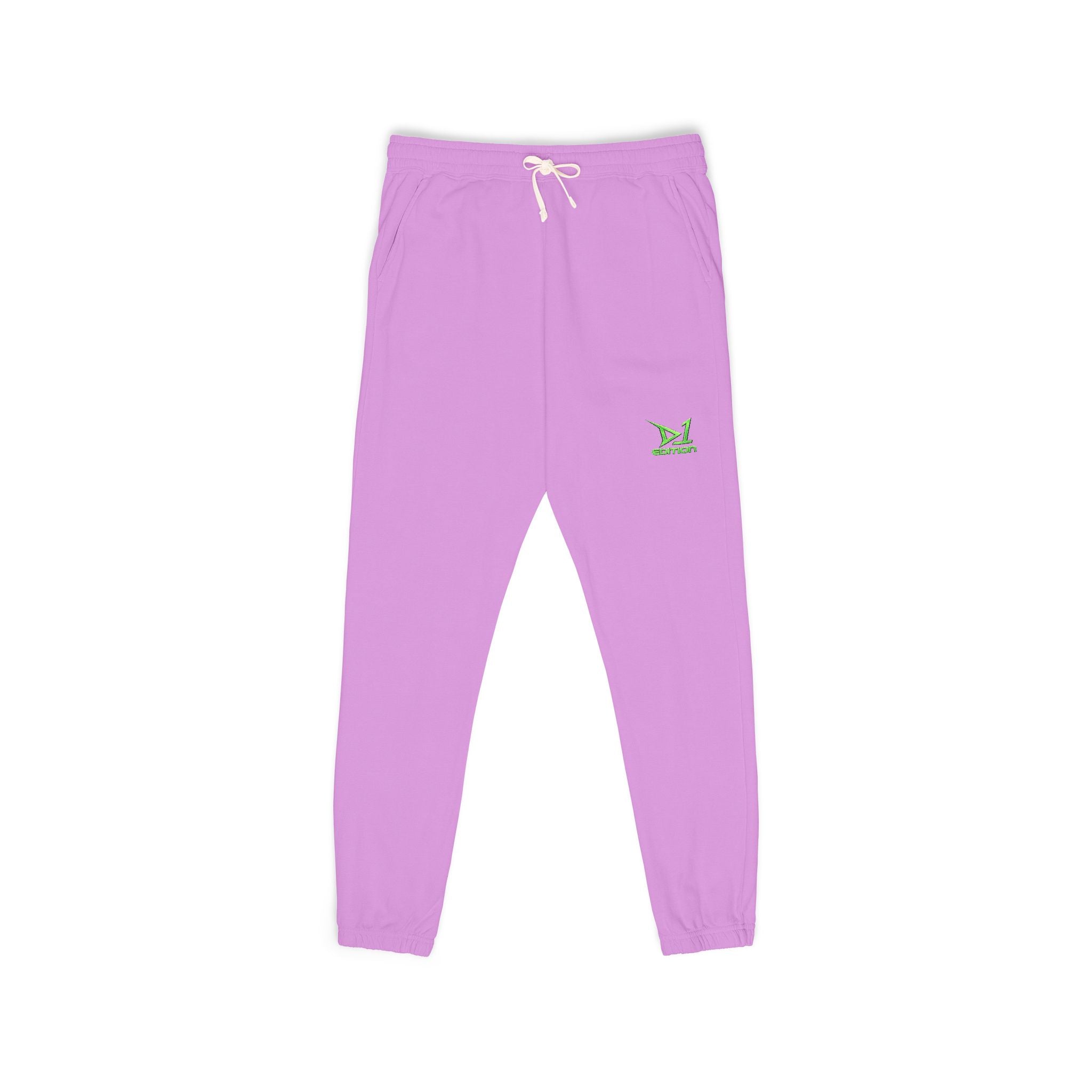 D1 Edition Joggers — Garment-Dyed Fleece Sweatpants