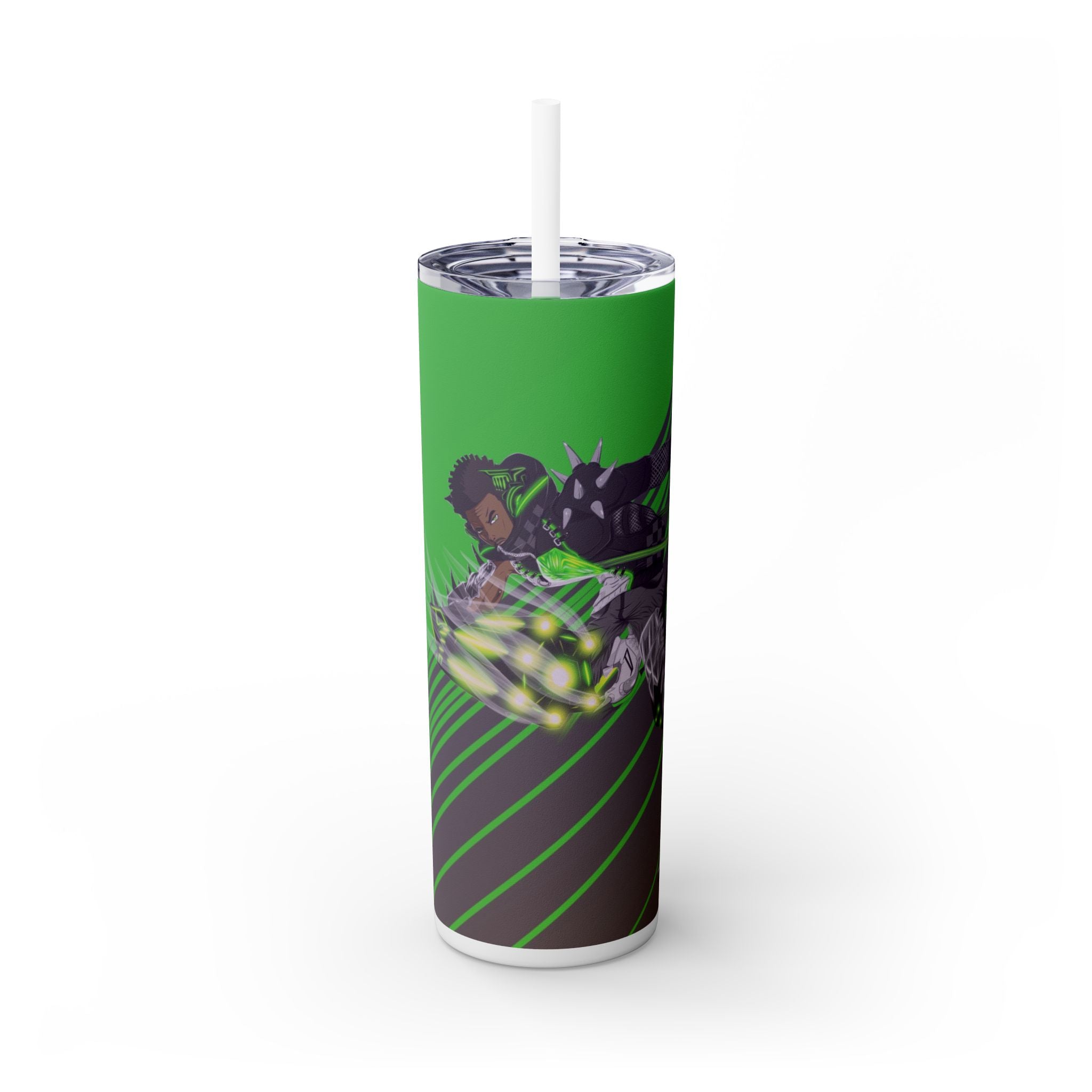 DayOne Character - Skinny Tumbler with Straw, 20oz