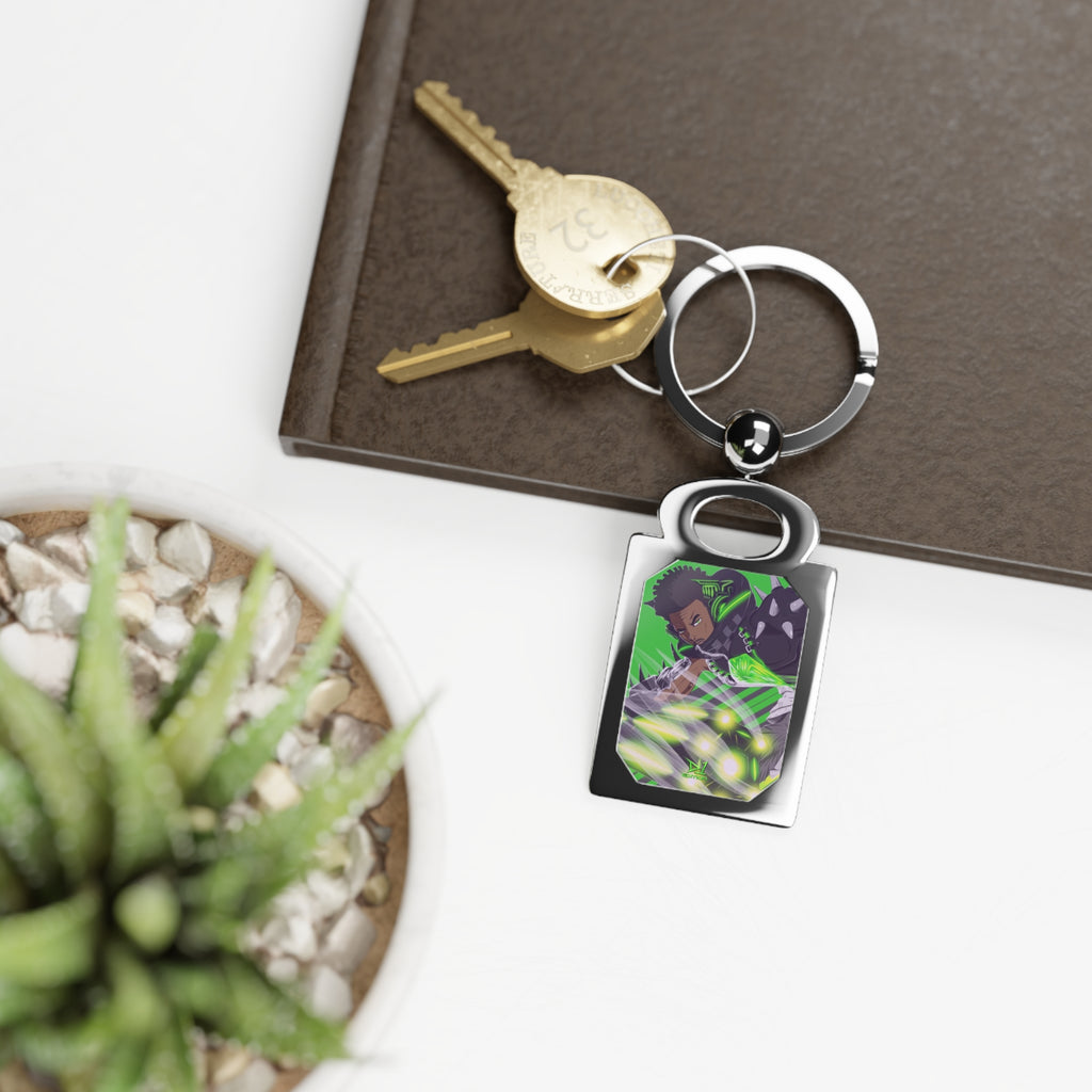 DayOne Character - Rectangle Photo Keyring