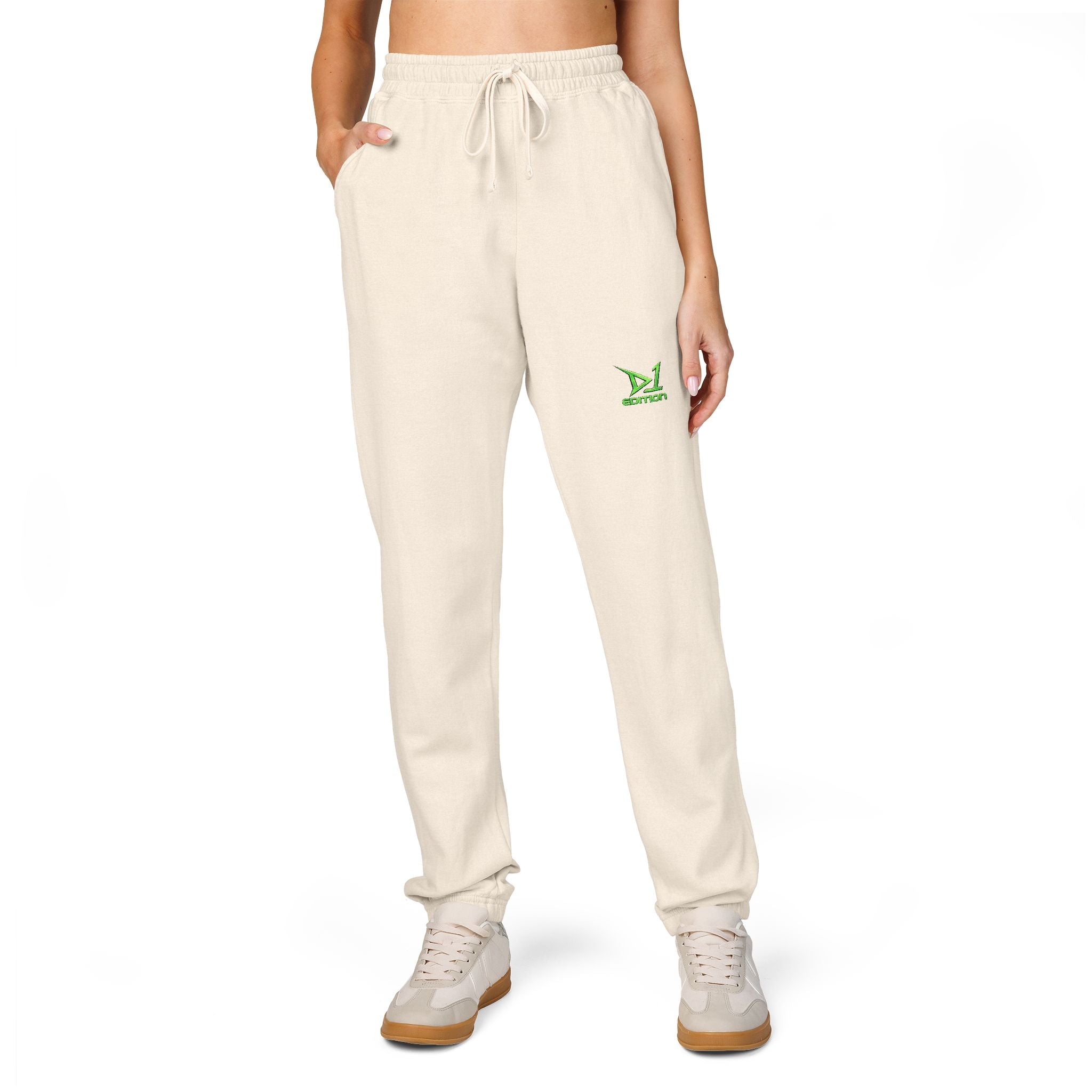 D1 Edition Joggers — Garment-Dyed Fleece Sweatpants