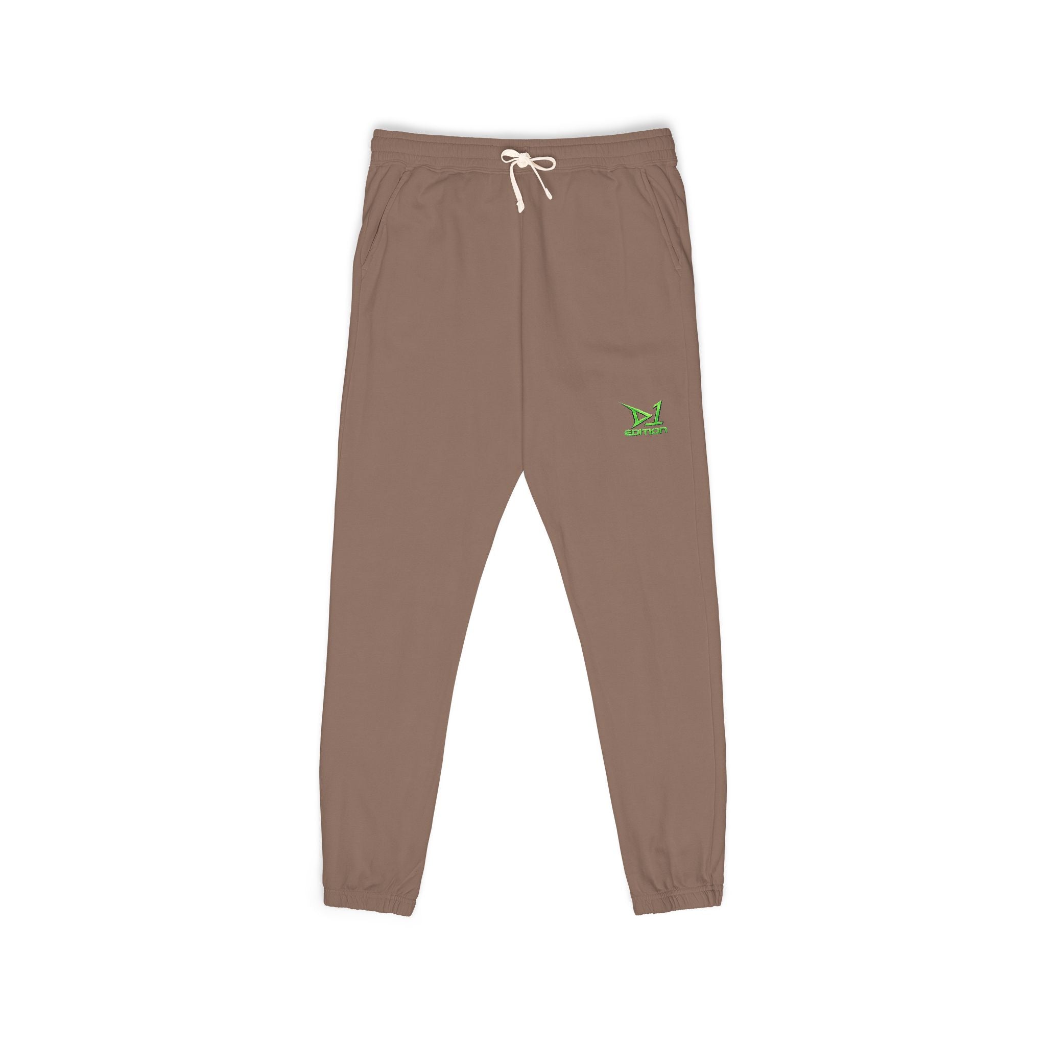 D1 Edition Joggers — Garment-Dyed Fleece Sweatpants
