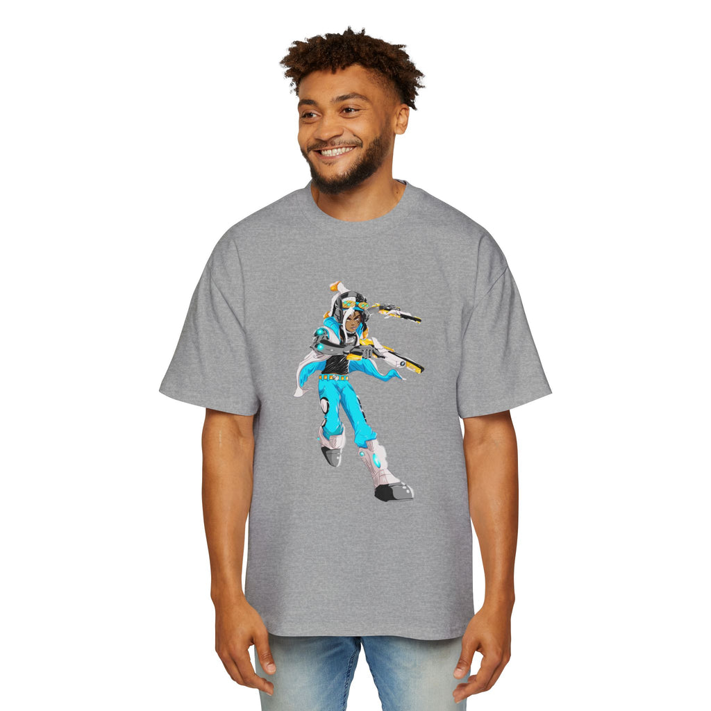 Oversized Graphic Tee — Aaron Ayuta - Character Print