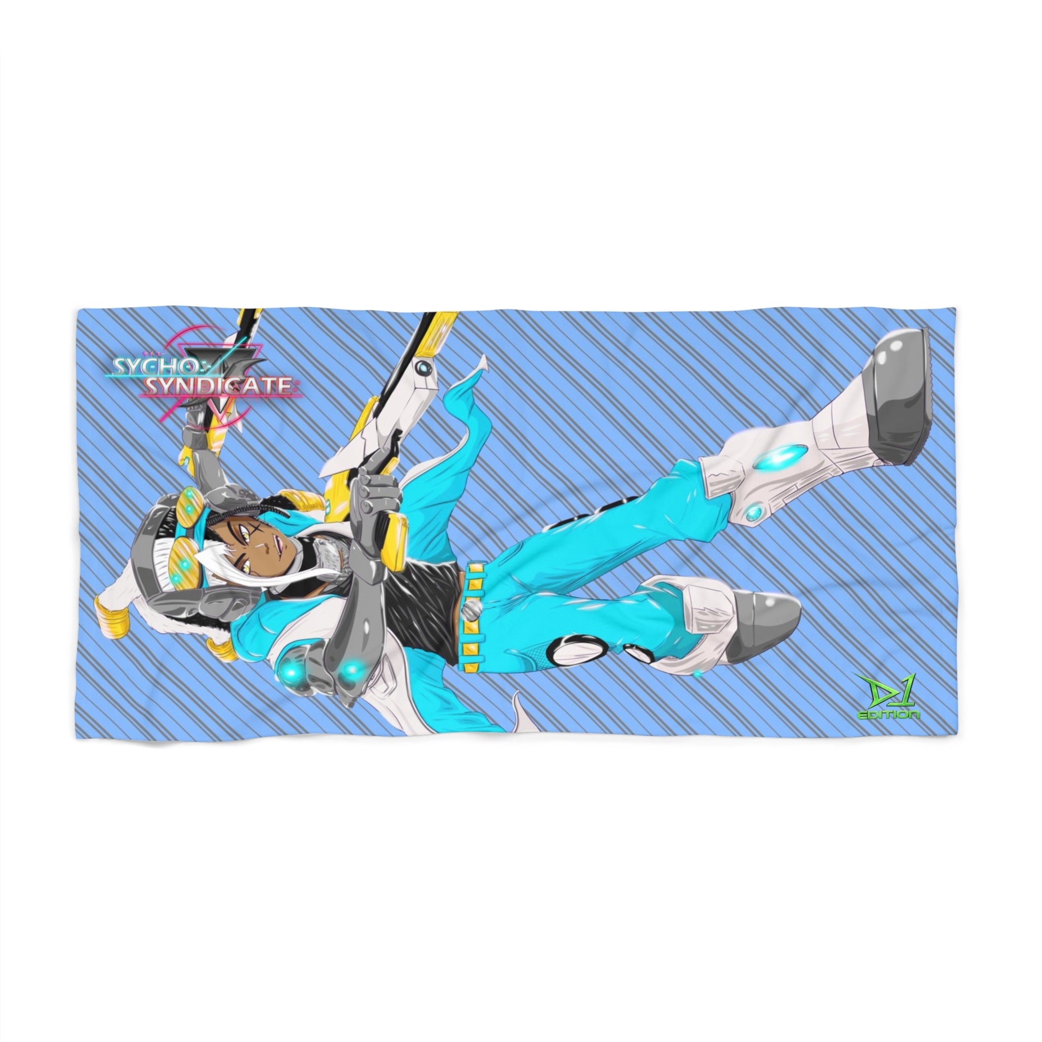 Sycho Syndicate - Aaron Ayuta Character - Beach Towel