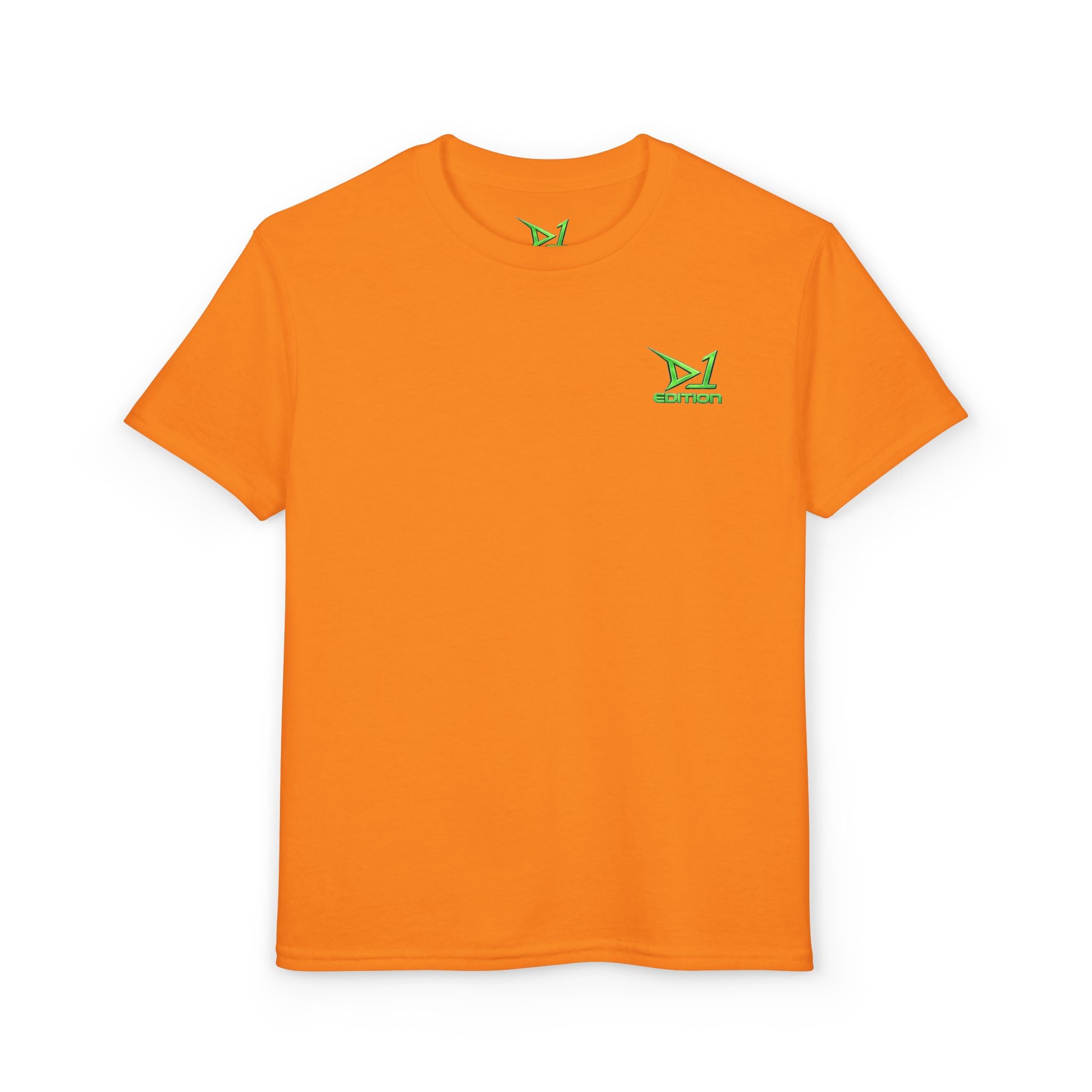 Youth T-Shirt — Green ‘D1 Edition’ Logo Chest Tee
