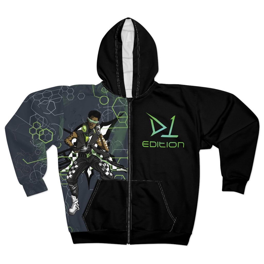 D1 Edition Unisex Zip Hoodie (AOP)