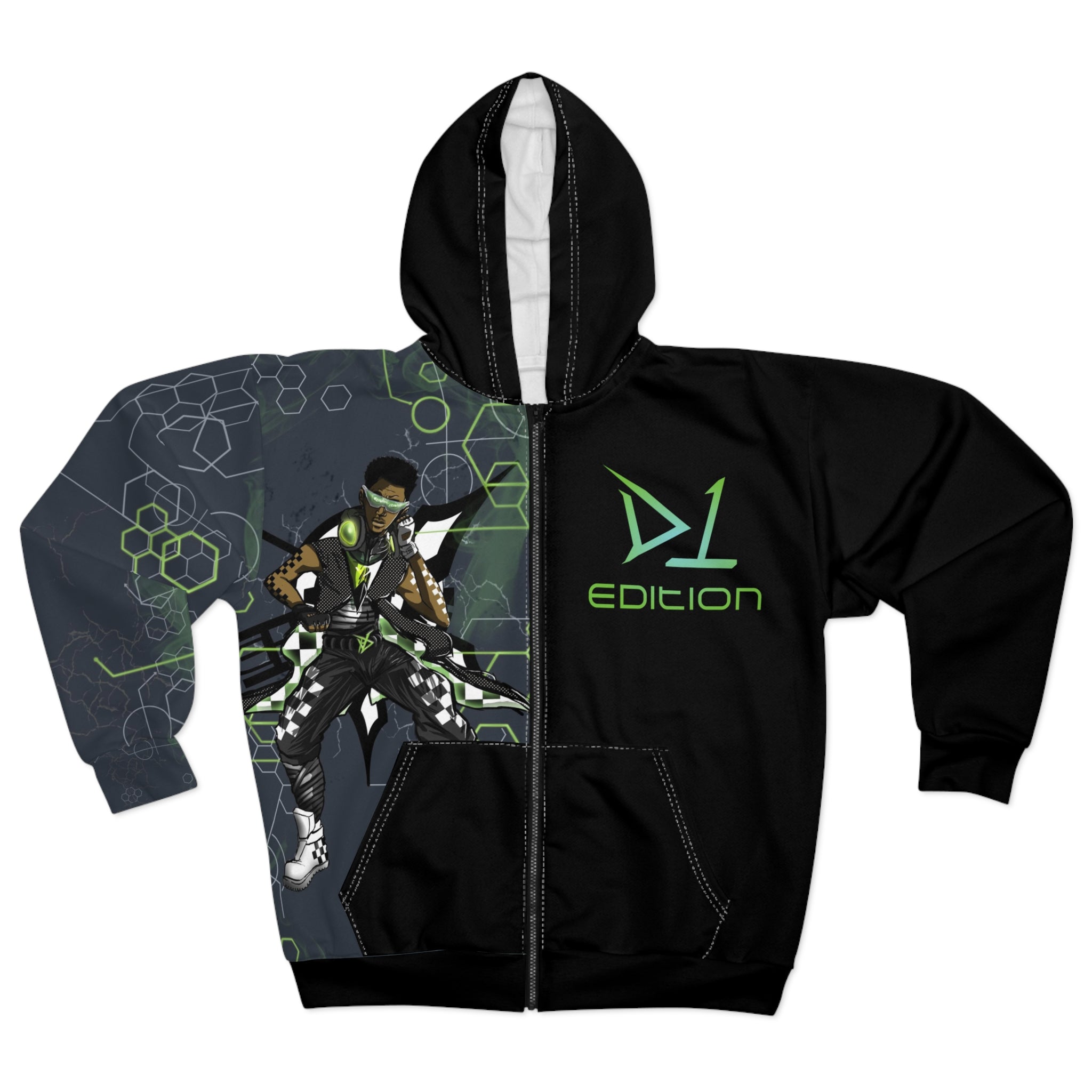 D1 Edition Unisex Zip Hoodie (AOP)