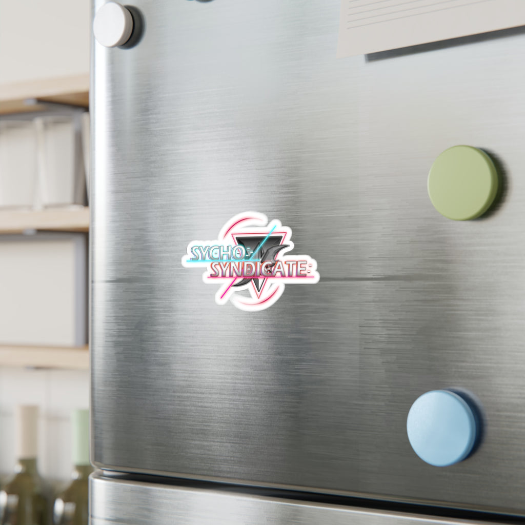 Sychotic Syndicate Title and Logo Sticker - Kiss-Cut Vinyl Decal