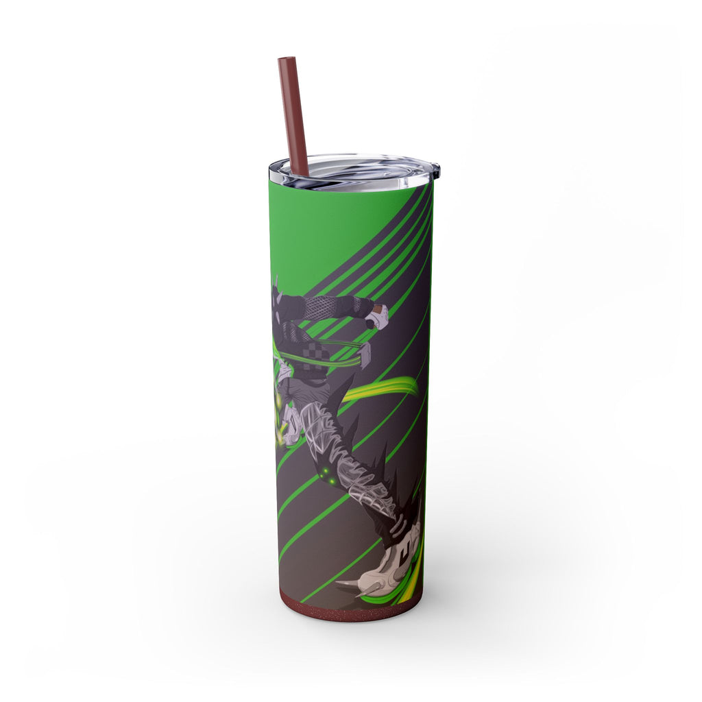 DayOne Character - Skinny Tumbler with Straw, 20oz