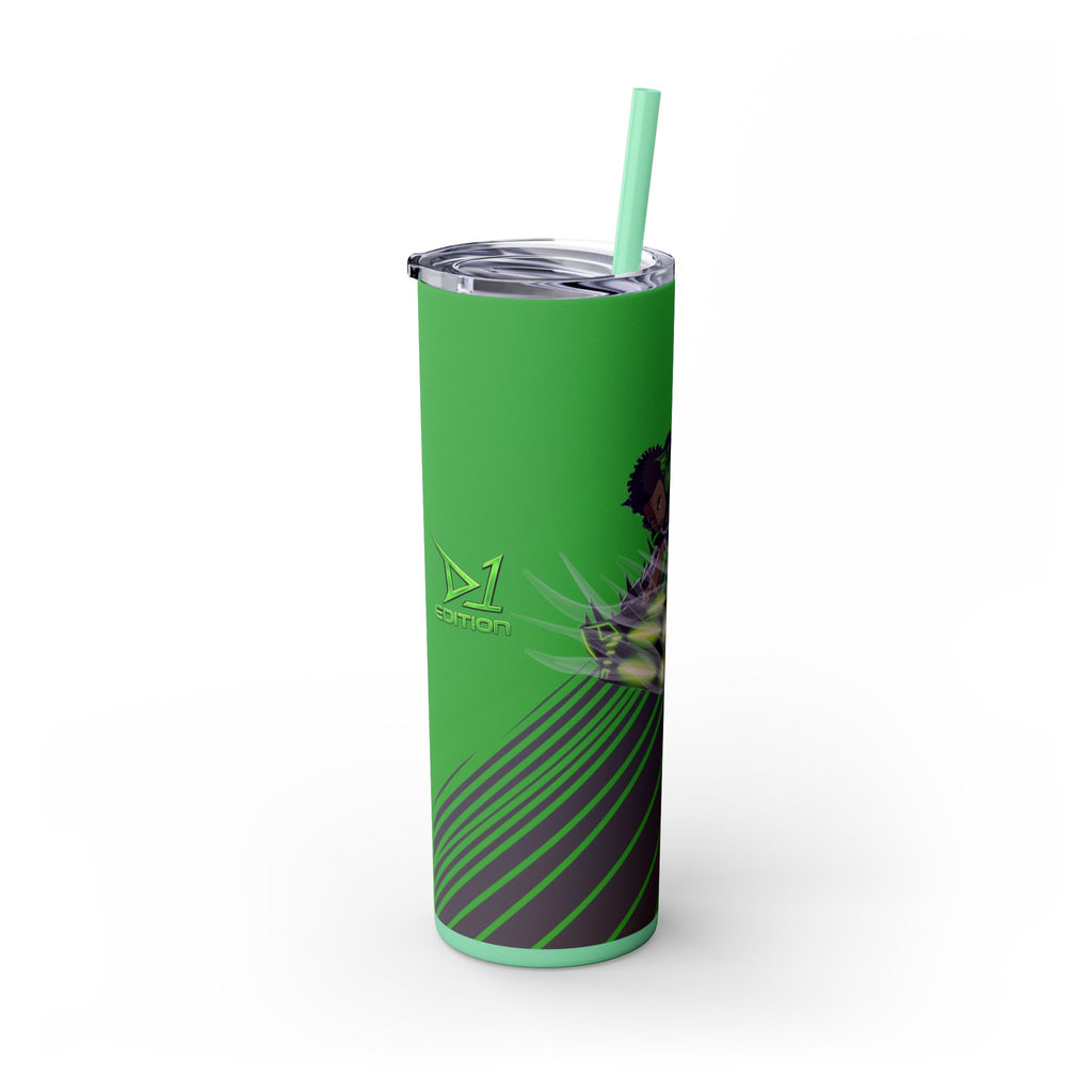 DayOne Character - Skinny Tumbler with Straw, 20oz