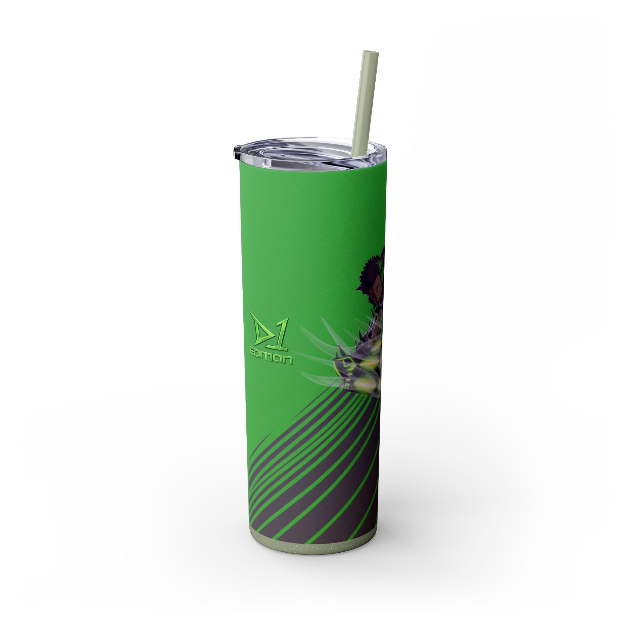 DayOne Character - Skinny Tumbler with Straw, 20oz