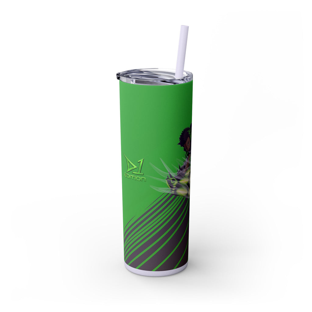 DayOne Character - Skinny Tumbler with Straw, 20oz