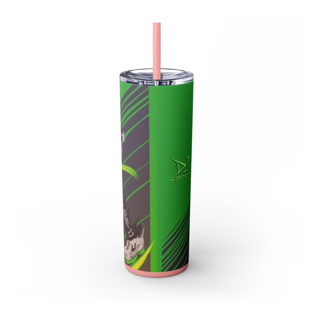 DayOne Character - Skinny Tumbler with Straw, 20oz