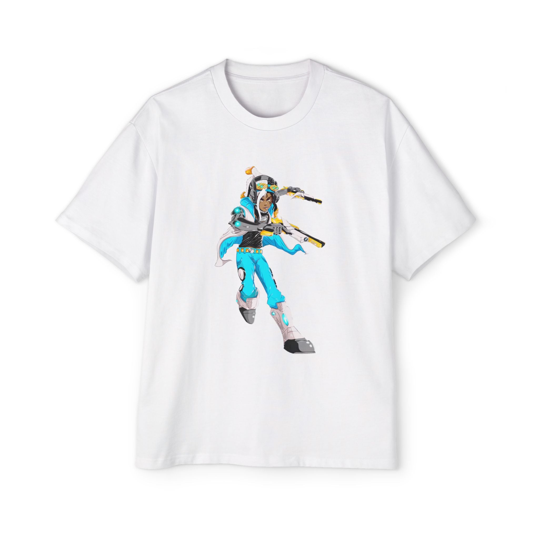 Oversized Graphic Tee — Aaron Ayuta - Character Print