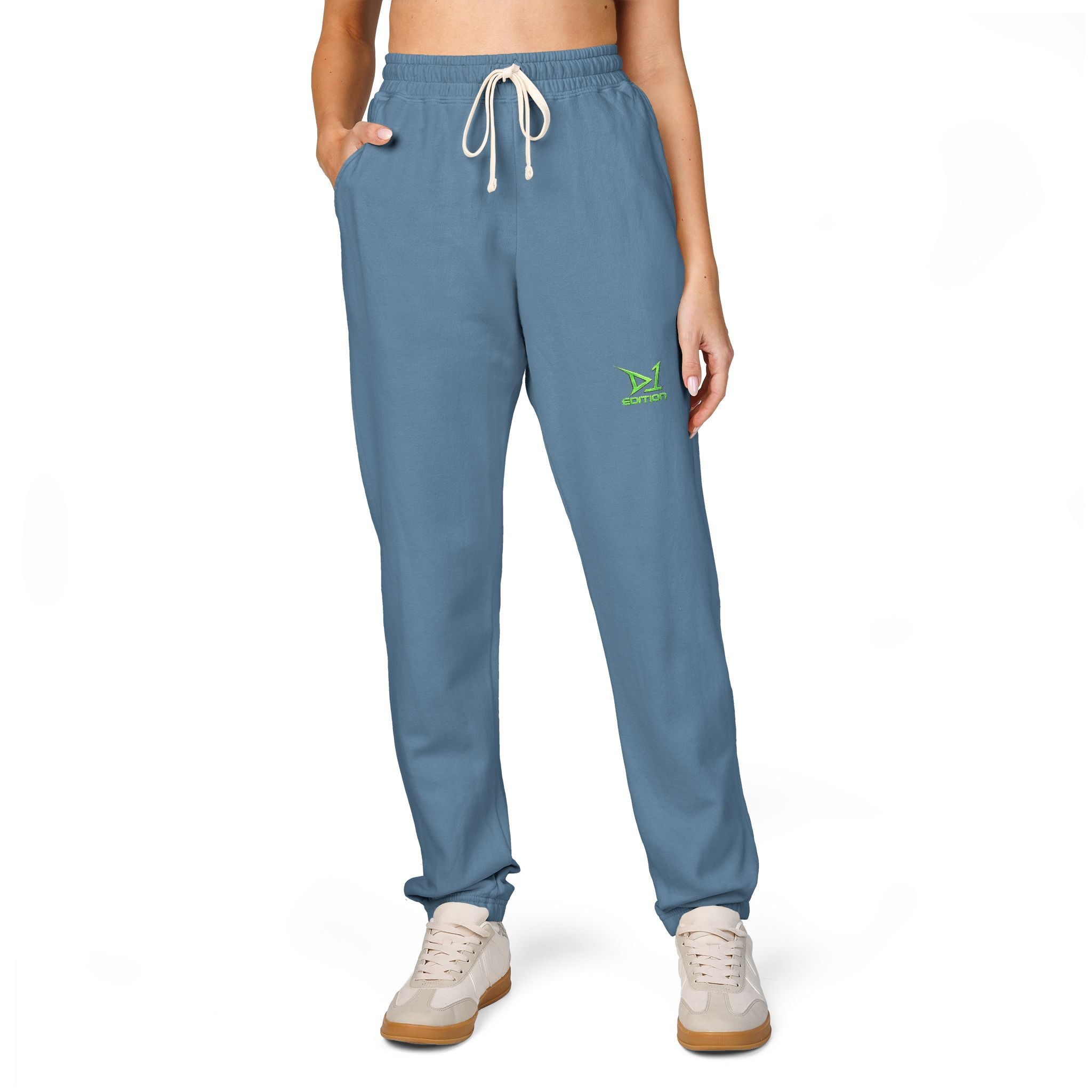 D1 Edition Joggers — Garment-Dyed Fleece Sweatpants