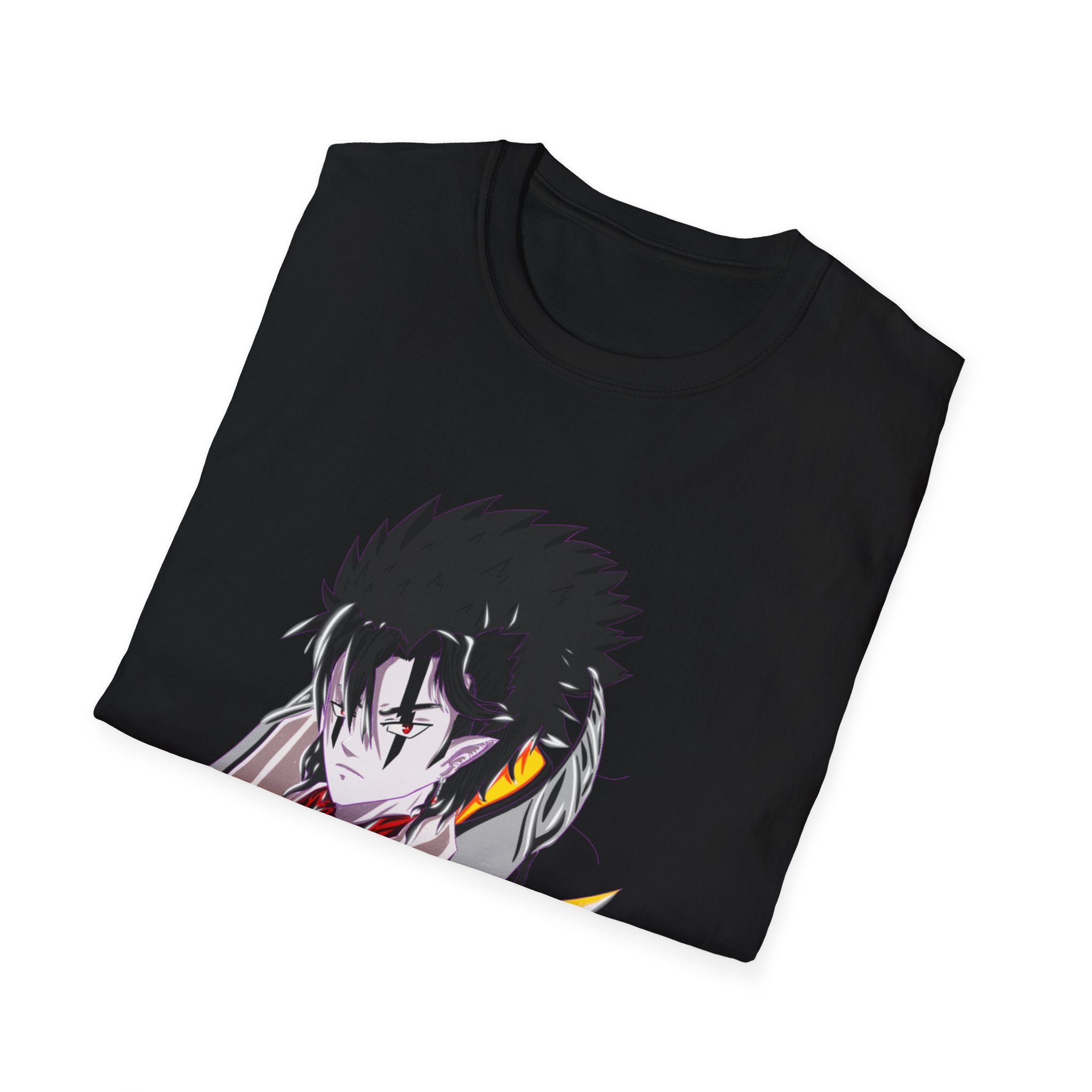 Sycho Syndicate - Agro - T-Shirt — Dark Hero Portrait with Fire Accent