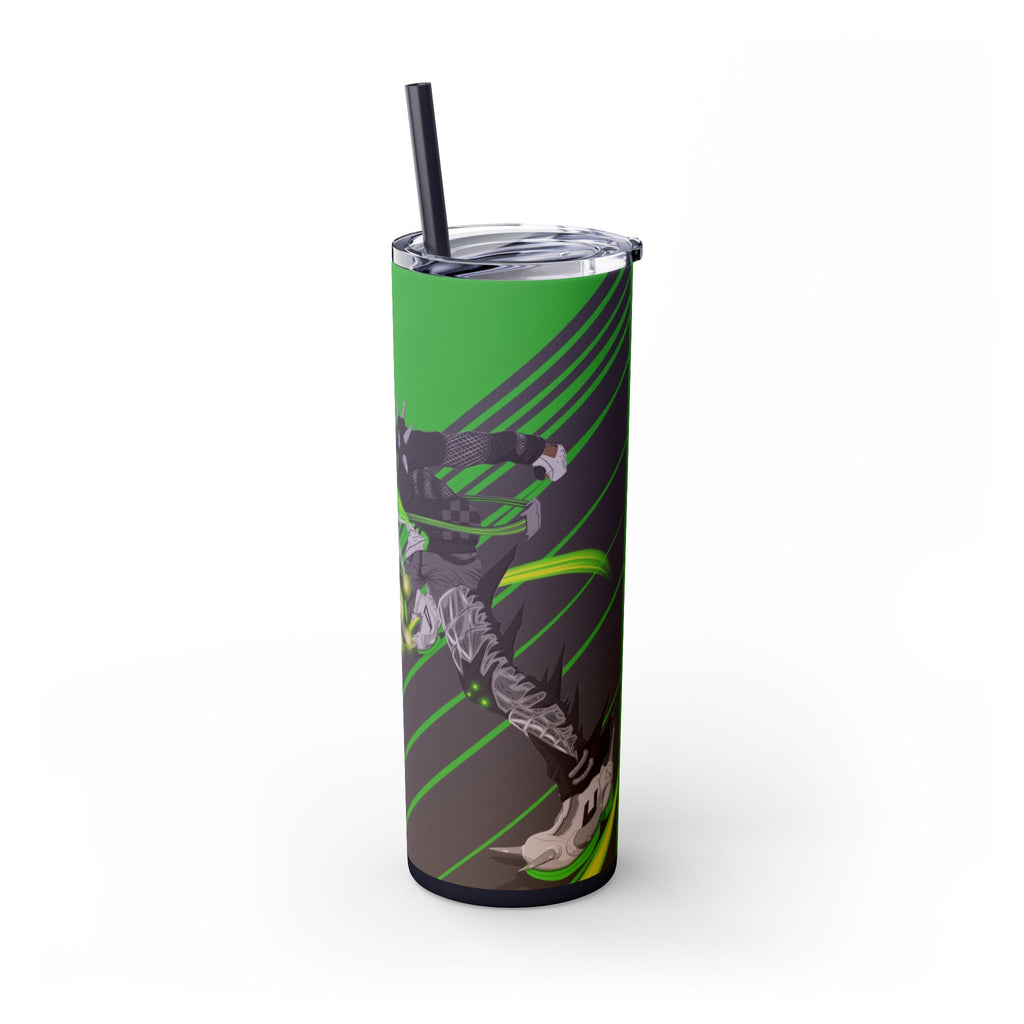 DayOne Character - Skinny Tumbler with Straw, 20oz