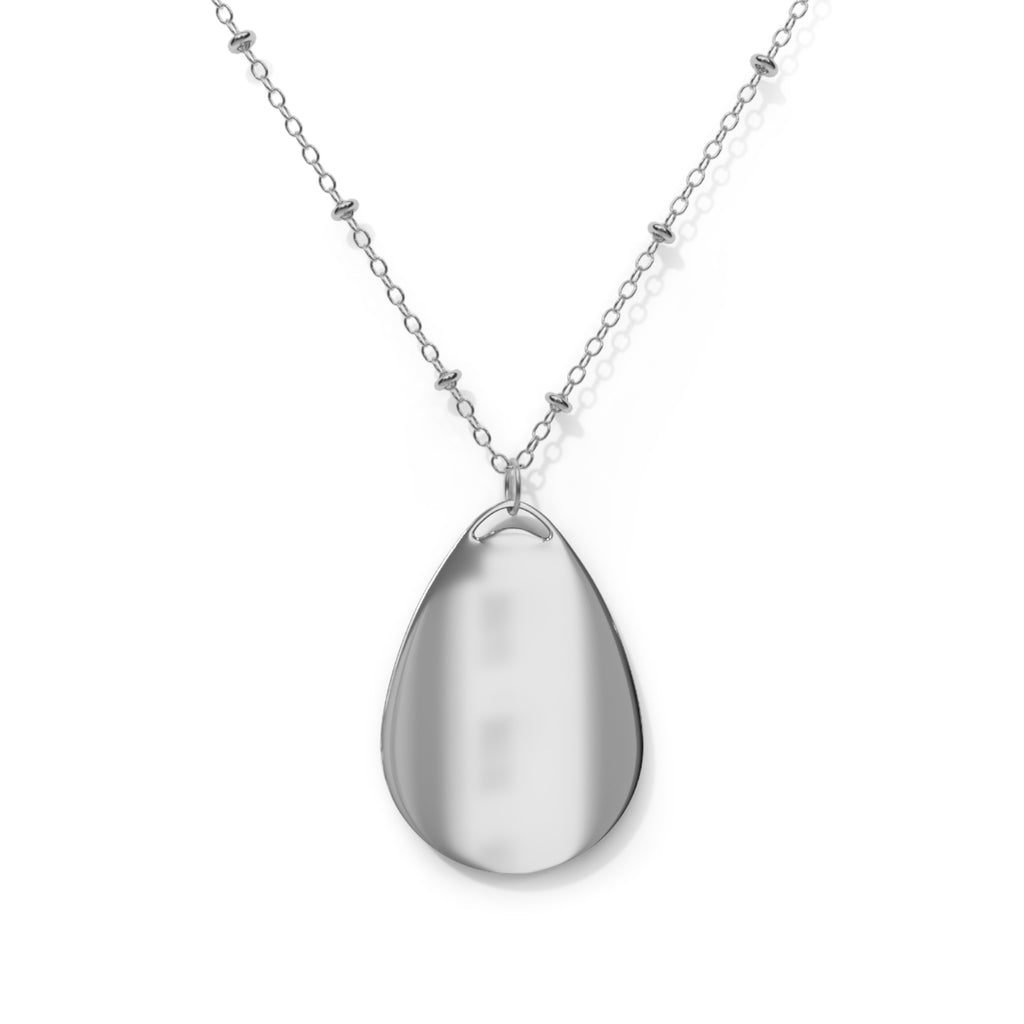 Portrait Oval Necklace — Alane Character Pendant