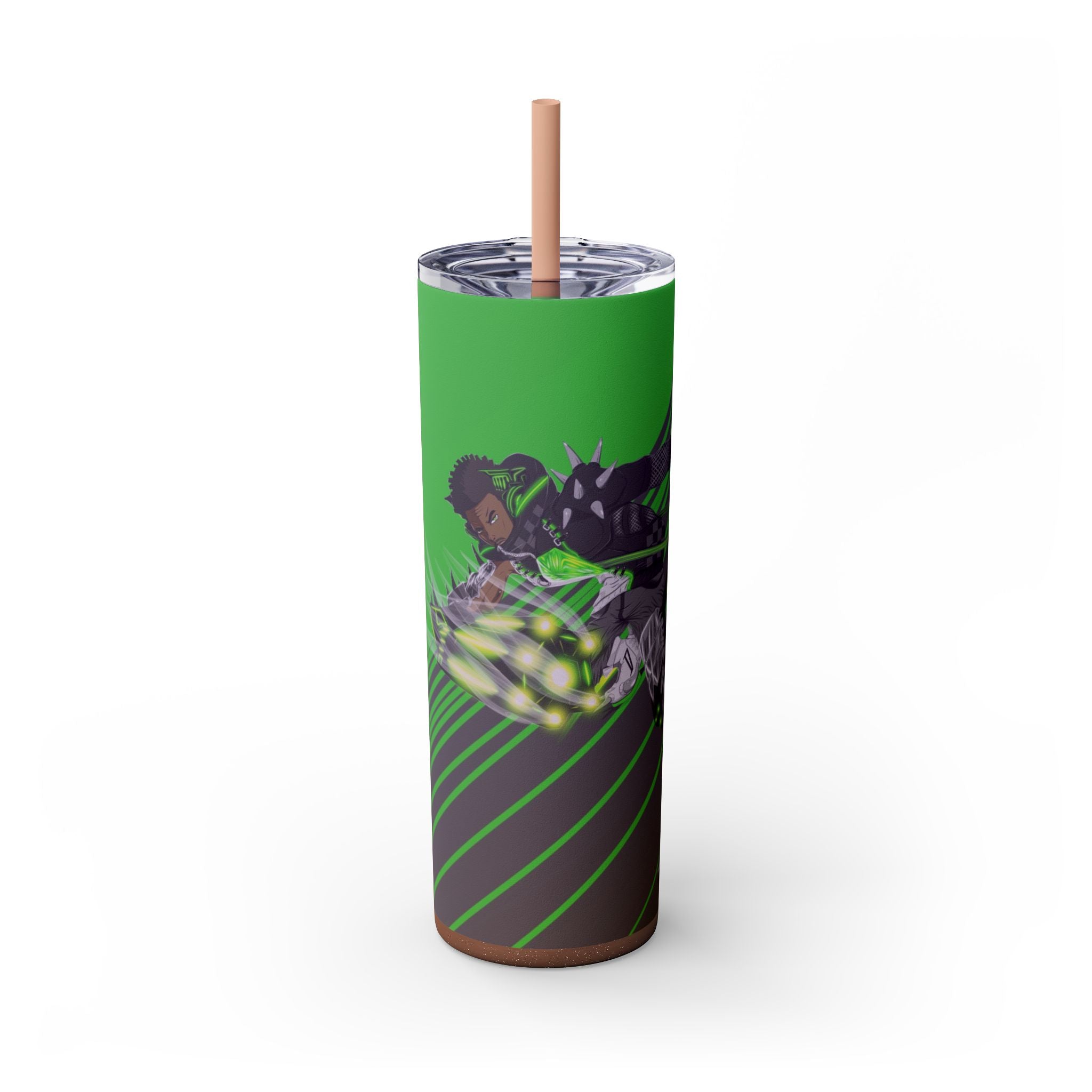 DayOne Character - Skinny Tumbler with Straw, 20oz