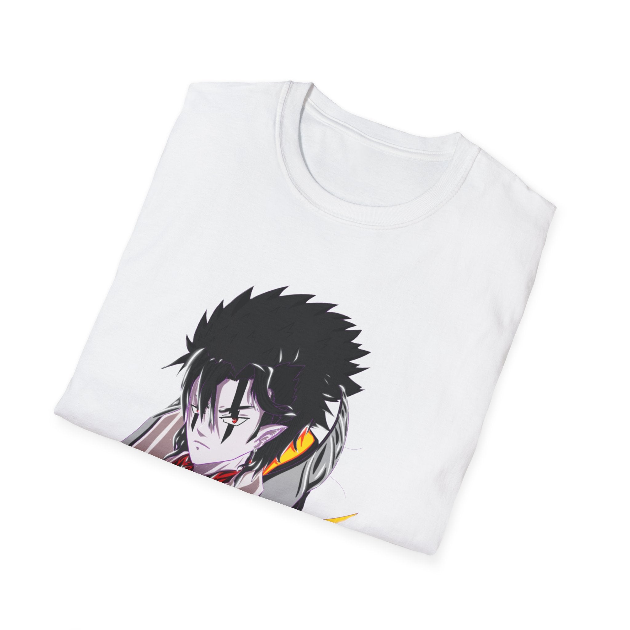Sycho Syndicate - Agro - T-Shirt — Dark Hero Portrait with Fire Accent