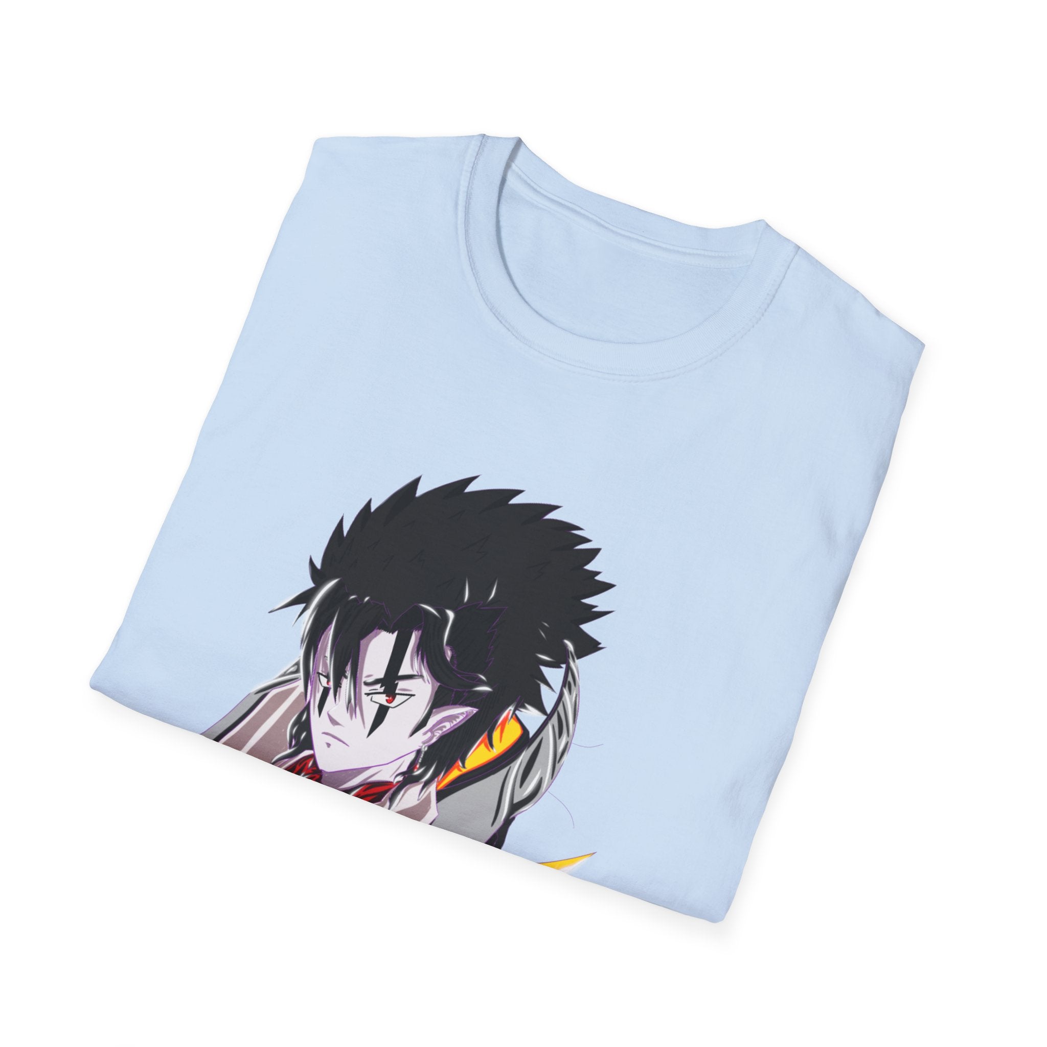 Sycho Syndicate - Agro - T-Shirt — Dark Hero Portrait with Fire Accent