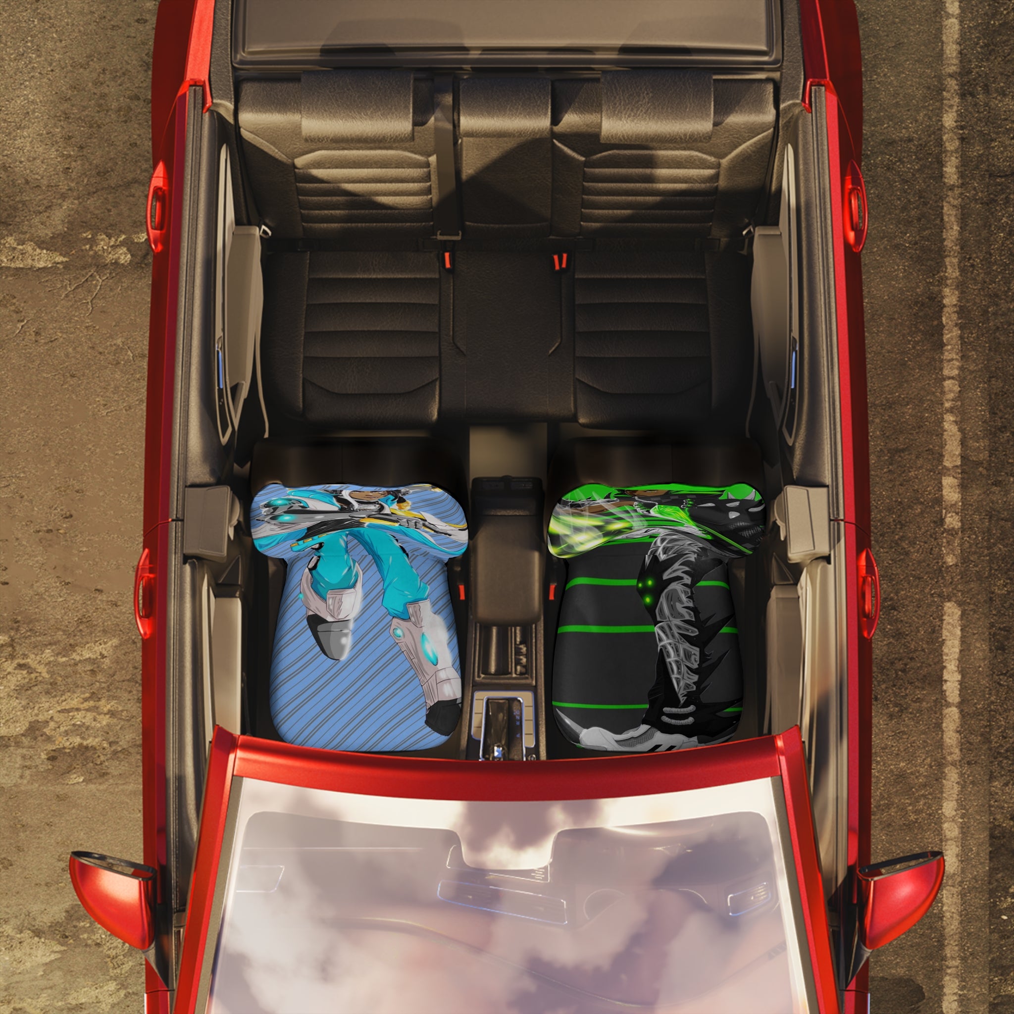 DayOne and Aaron - Polyester Car Seat Covers