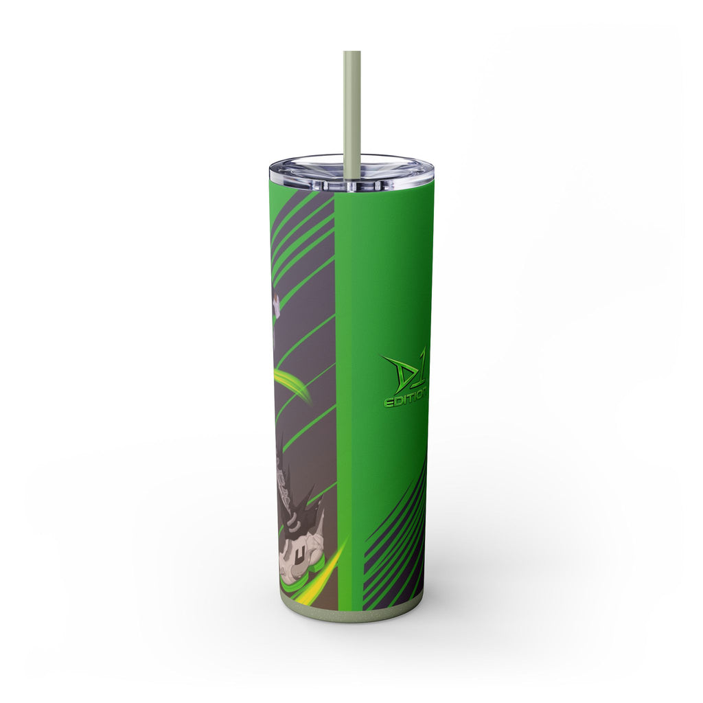 DayOne Character - Skinny Tumbler with Straw, 20oz