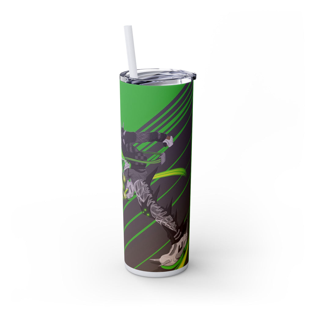 DayOne Character - Skinny Tumbler with Straw, 20oz