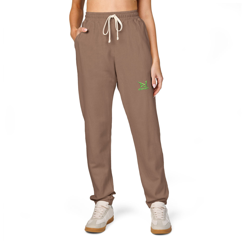 D1 Edition Joggers — Garment-Dyed Fleece Sweatpants