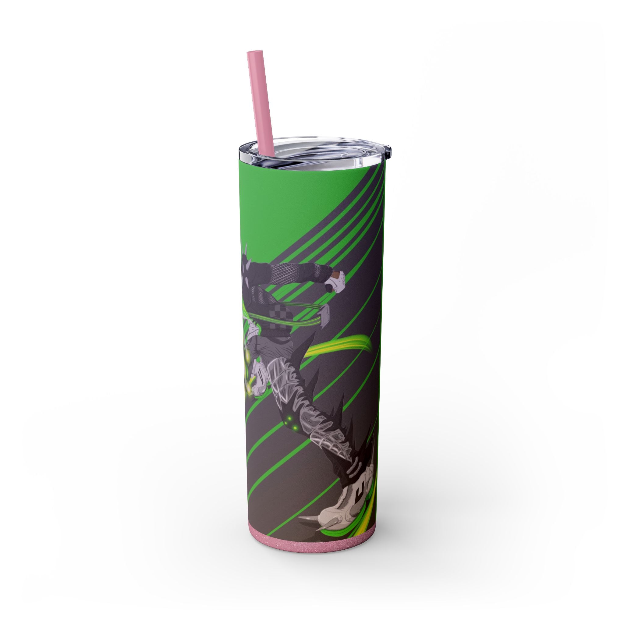 DayOne Character - Skinny Tumbler with Straw, 20oz
