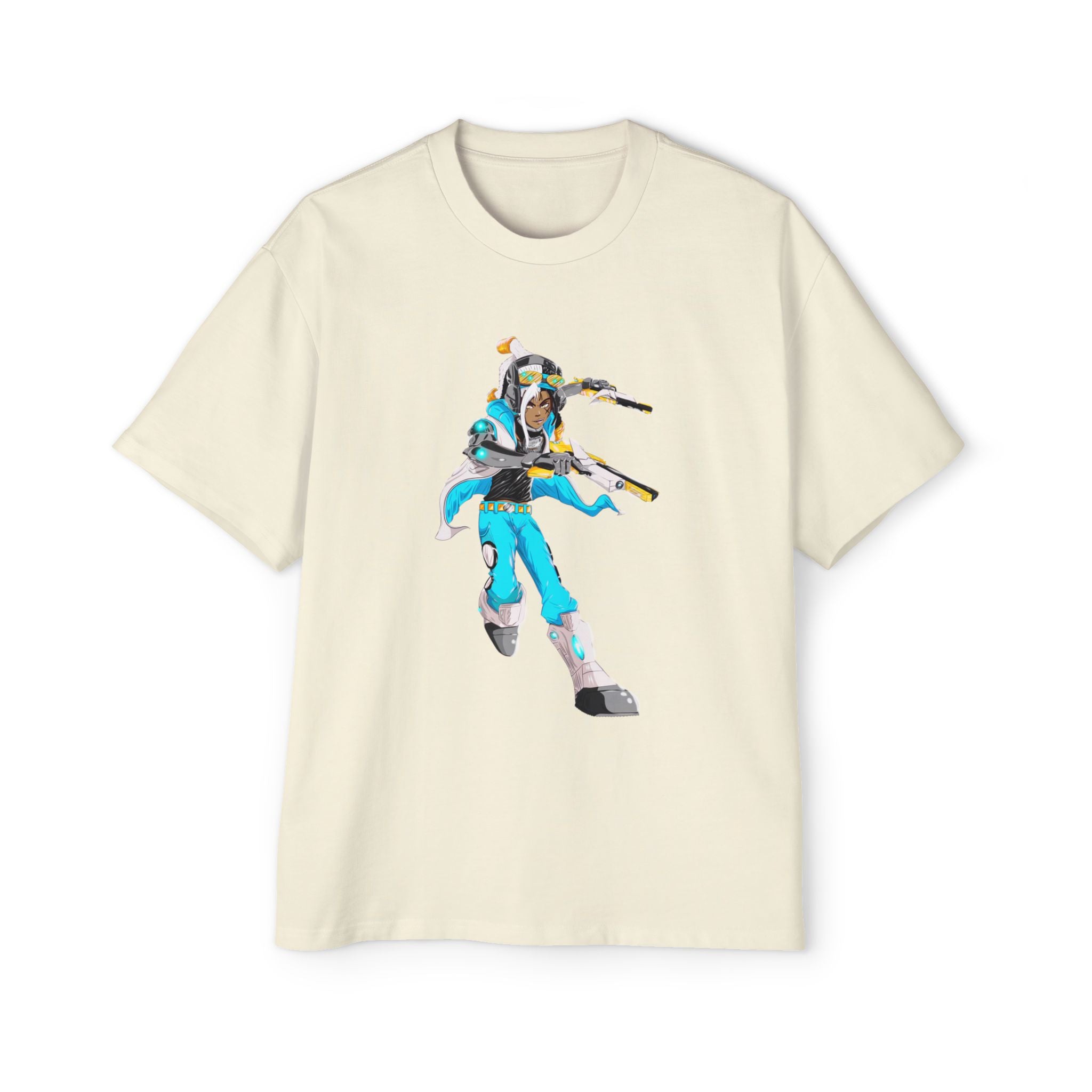 Oversized Graphic Tee — Aaron Ayuta - Character Print