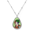 Portrait Oval Necklace — Alane Character Pendant