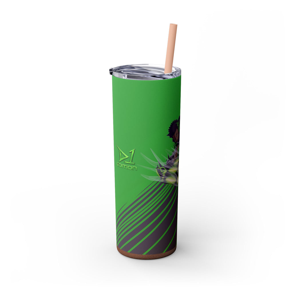 DayOne Character - Skinny Tumbler with Straw, 20oz