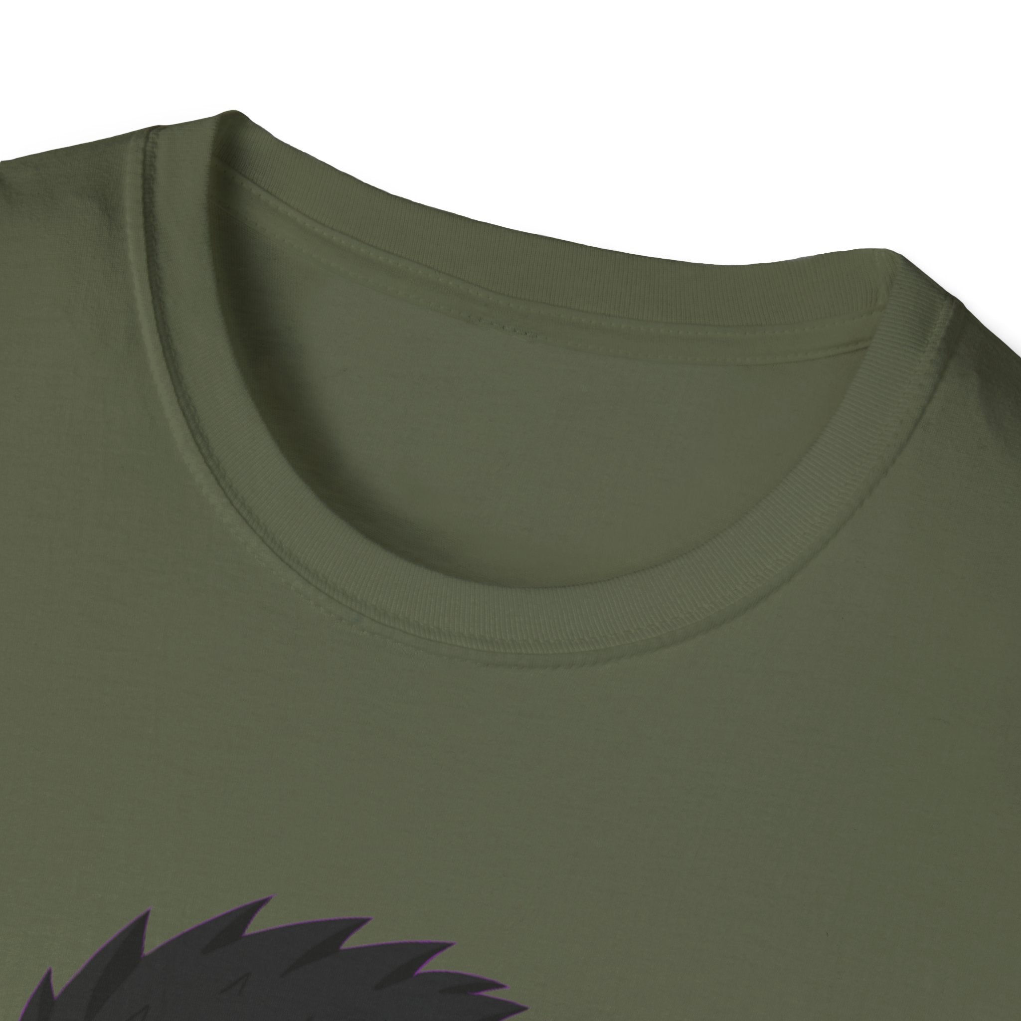 Sycho Syndicate - Agro - T-Shirt — Dark Hero Portrait with Fire Accent