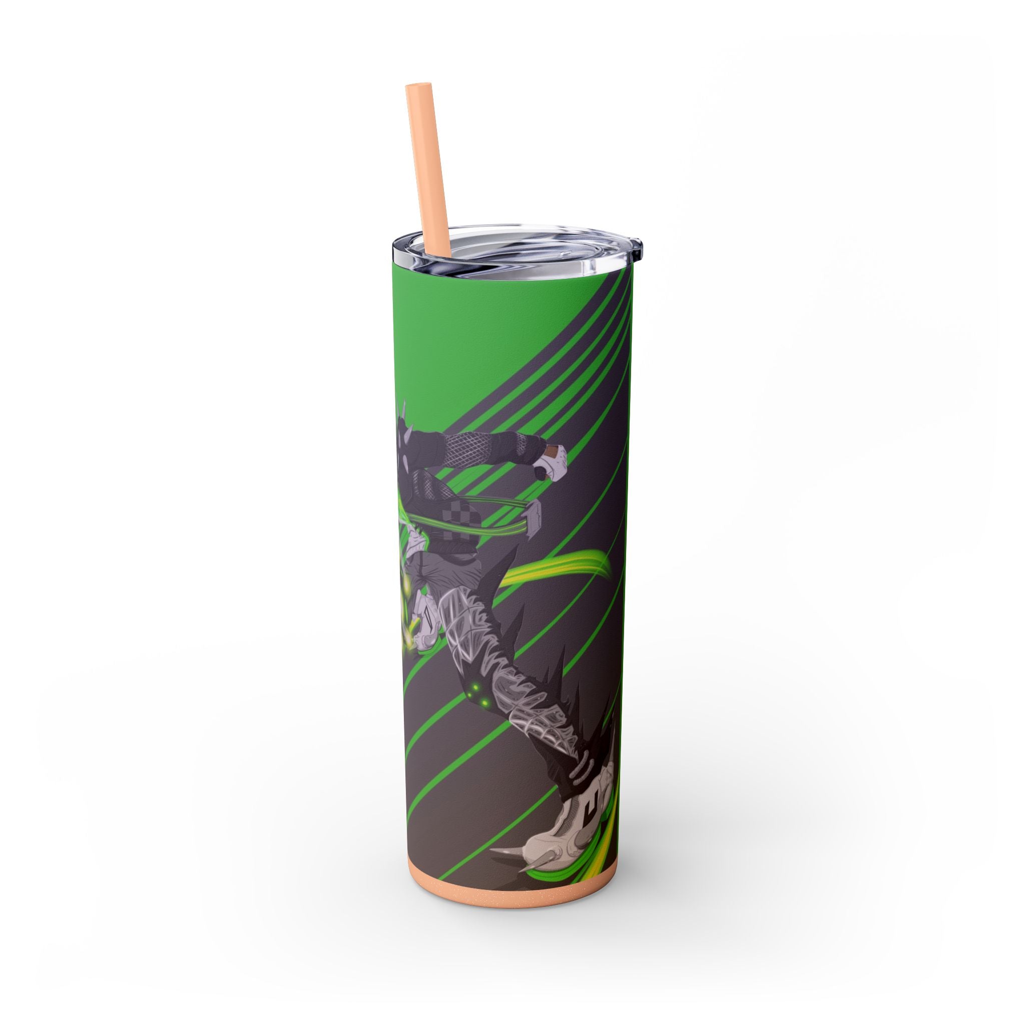 DayOne Character - Skinny Tumbler with Straw, 20oz