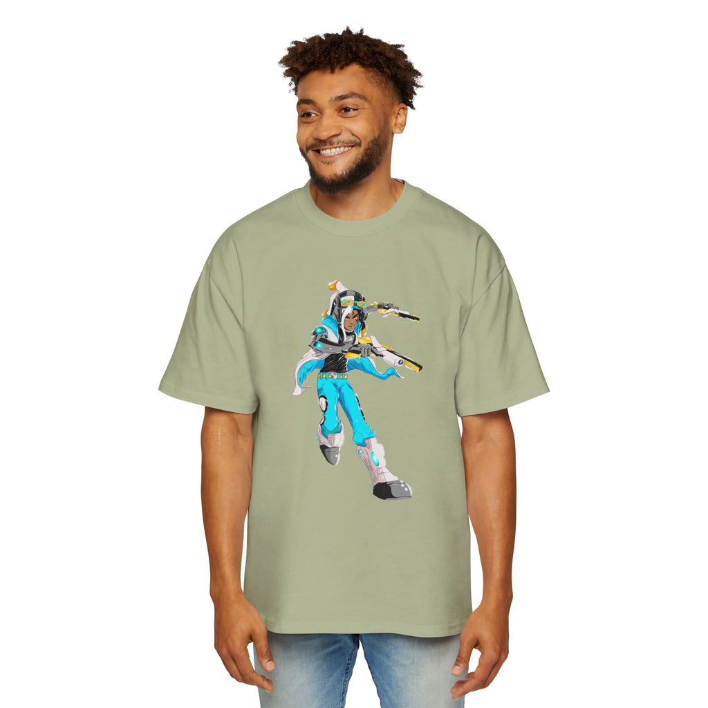 Oversized Graphic Tee — Aaron Ayuta - Character Print