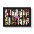 Framed Sycho Syndicate Group Character Collage Poster — Sycho Syndicate Horizontal Art Print