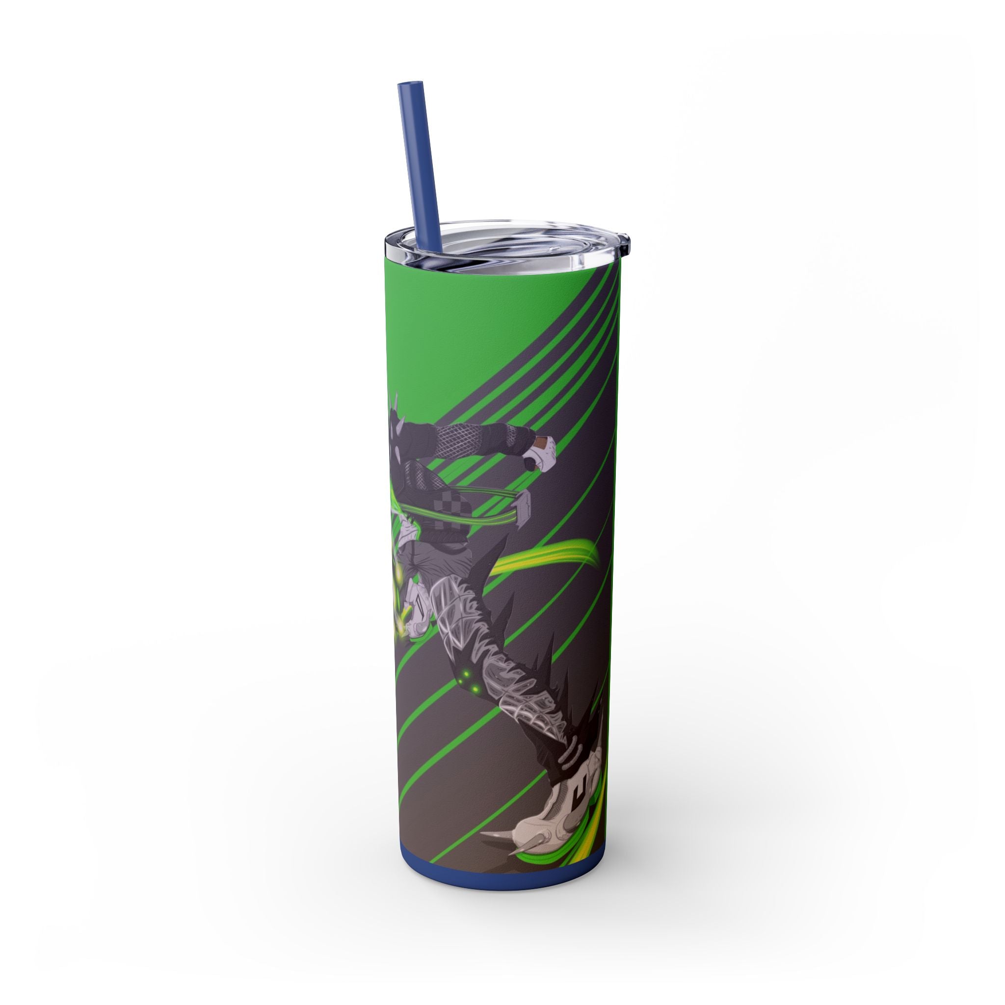 DayOne Character - Skinny Tumbler with Straw, 20oz