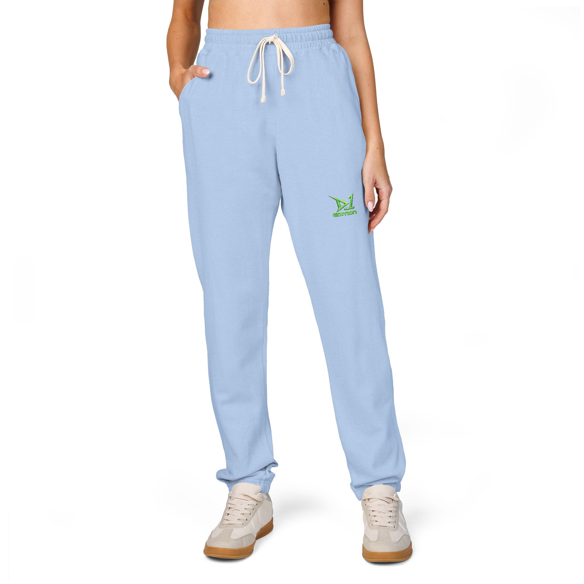 D1 Edition Joggers — Garment-Dyed Fleece Sweatpants